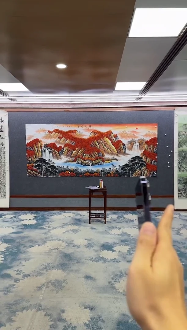 国画Z刘雪红-山水国画-大丈二