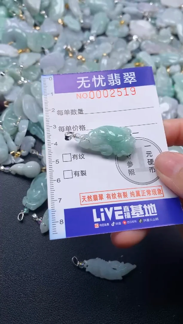 颈饰未镶嵌翡翠2519