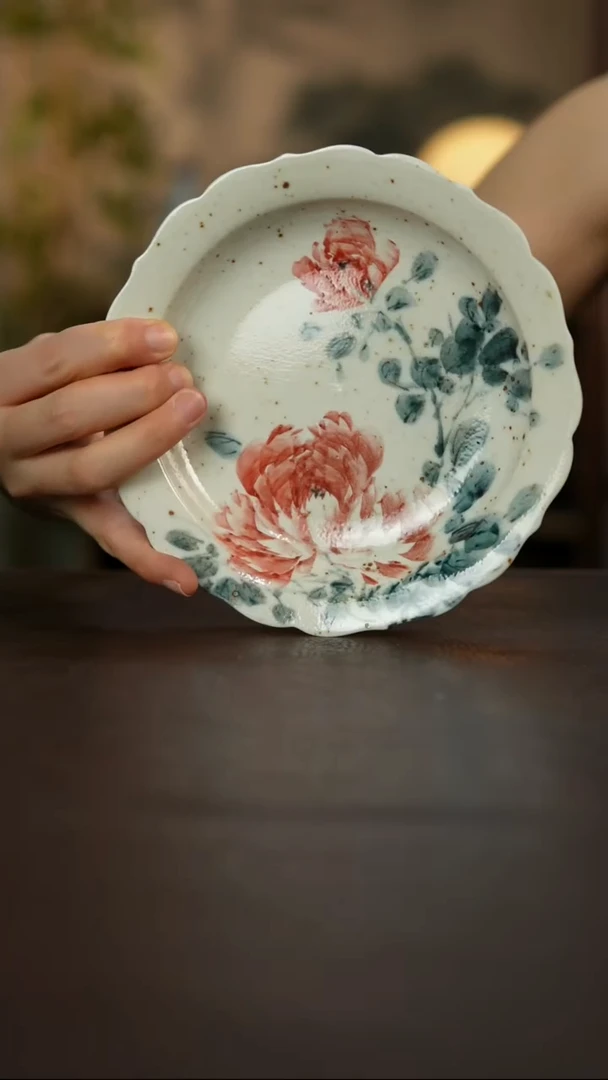 杯景德镇陶瓷杯碗柴烧多人
