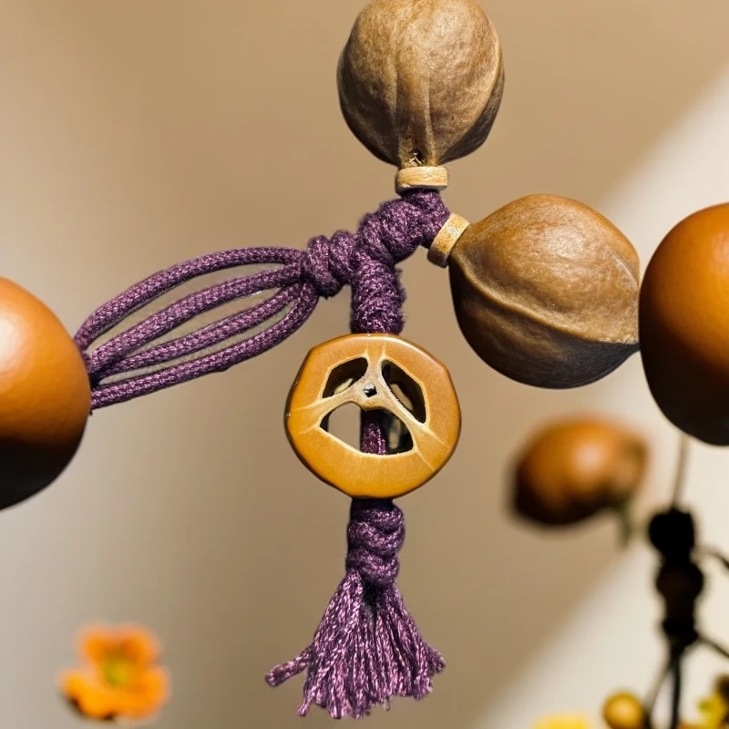 小囧脸侧挂梅林铁核文玩配饰