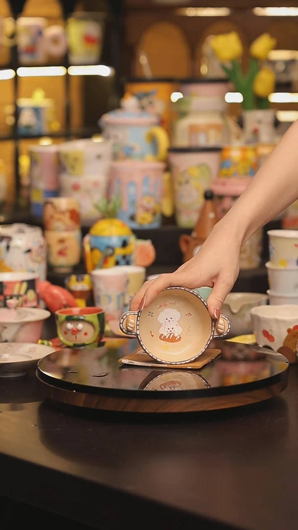 景德镇釉下彩绘设计师款式陶瓷
