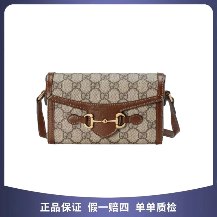 未使用 GUCCI/古驰 古驰 1955 横版手机包 全新 18146