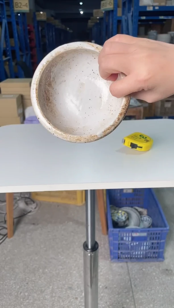 陶瓷雪志野5英寸钵碗