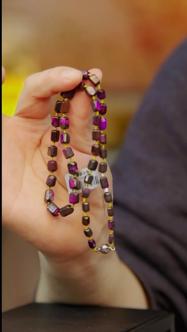 苏纪石（舒俱来）未镶嵌项链14号丝绒项链