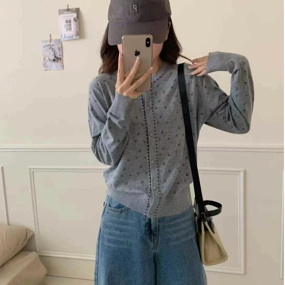 CHANEE 惠惠 2025欧若风长袖休闲百搭时尚圆领针织衫