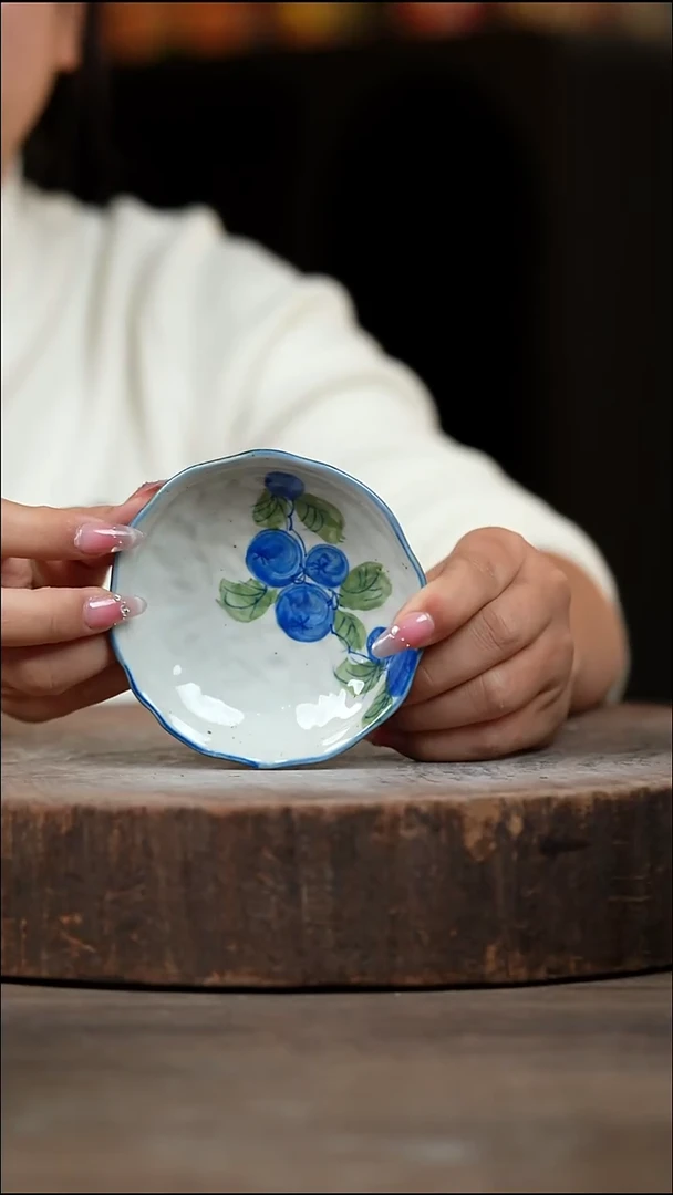 瓷片景德镇高温釉下彩（食品级）