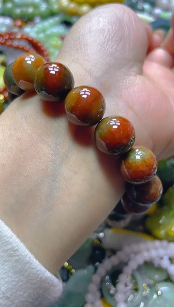 颈饰未镶嵌翡翠13MM