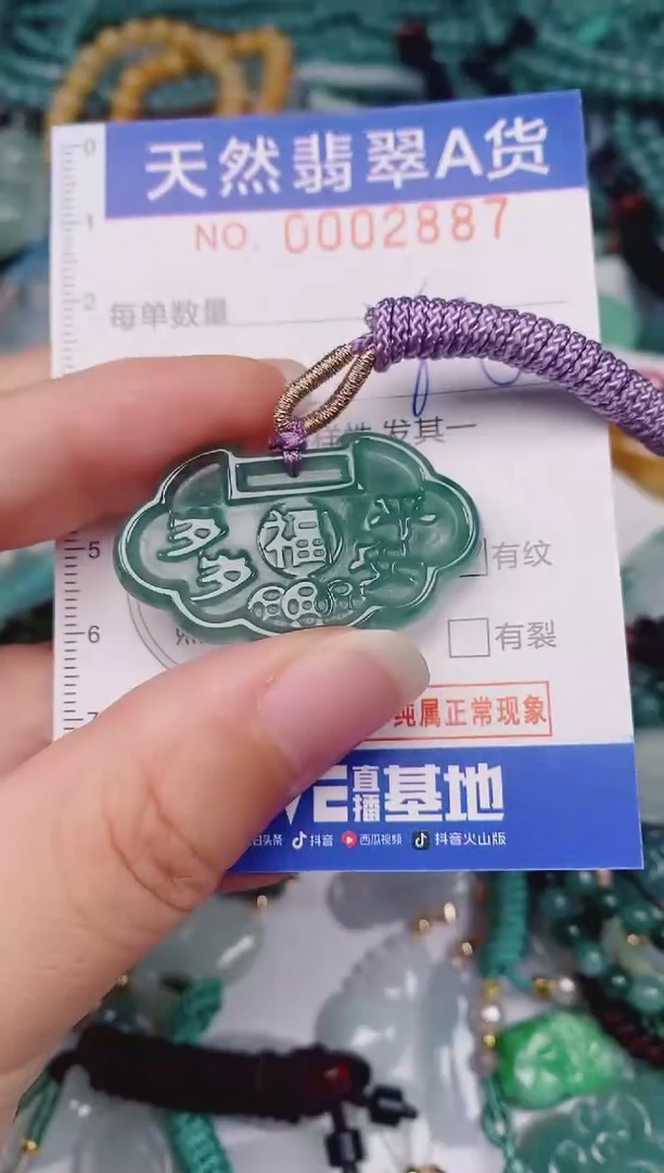 颈饰未镶嵌翡翠00002887