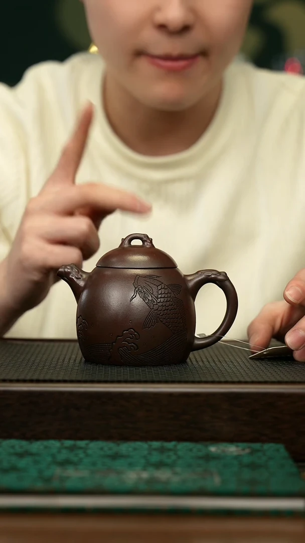 【闪购商品】紫砂茶壶宜兴原矿 手工 紫砂壶容量260CC