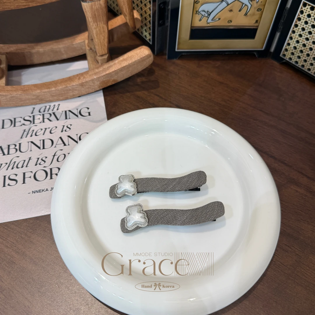 「贝姆熊熊」-韩国25刘海夹侧边夹顶夹鸭嘴夹