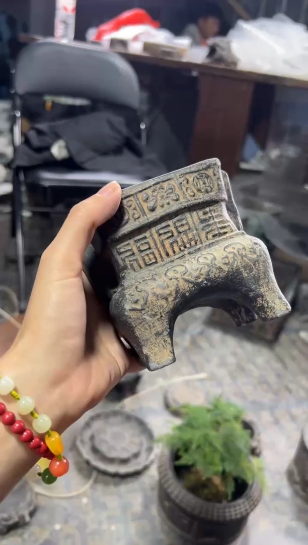 陶土【火山泥】香炉