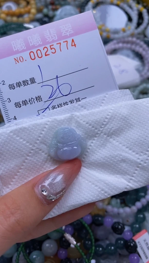 翡翠未镶嵌颈饰闪购0025774多样性发其一