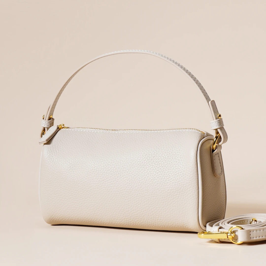 岩牛2025新款枕头包单肩斜挎复古女包小众设计YN3170