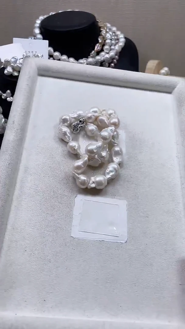未镶嵌项链淡水珍珠【纯恬饰品】
