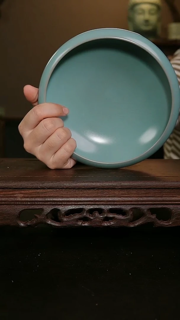 摆件仿古手工茶洗