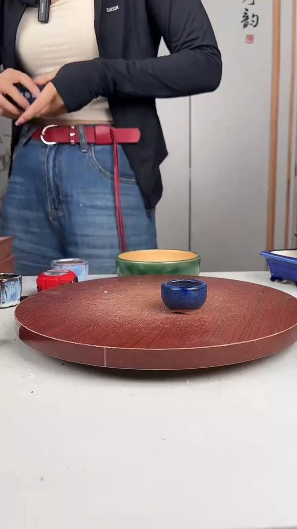 紫砂花盆浅草紫砂花盆