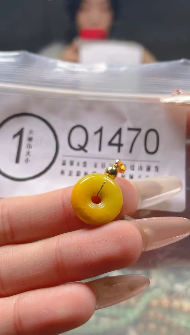 【闪购商品】翡翠颈饰未镶嵌/Q/翡翠A货一图一物