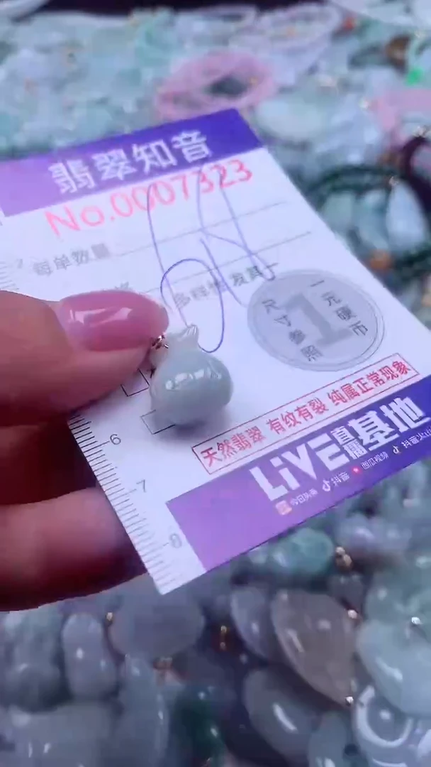 颈饰未镶嵌翡翠7323