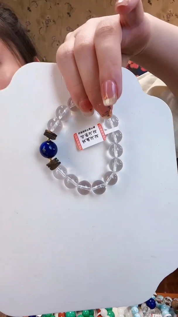 未镶嵌颈饰水晶手串约12mm2728