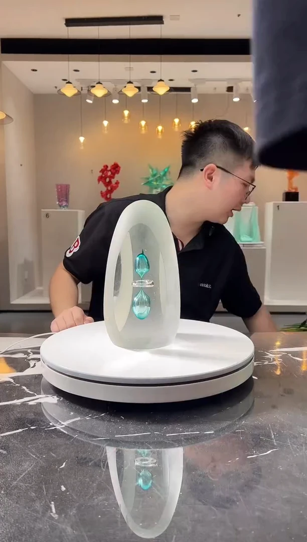 摆件巴比特美学 蓝色倒影