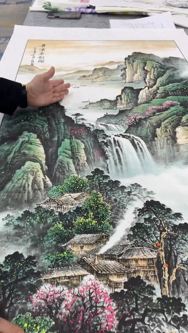 名人名画手工制作