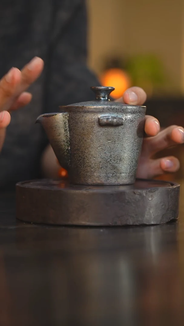 瓷片113柴房陶瓷柴烧壶