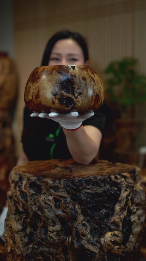 枣木雷击枣木聚宝盆