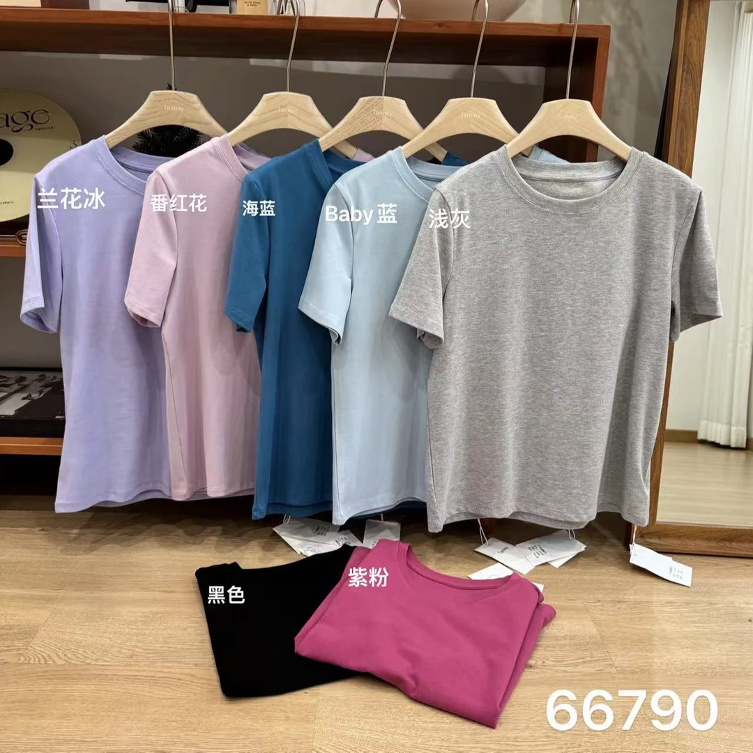 NO退NO换‘66790’简约休闲女T恤