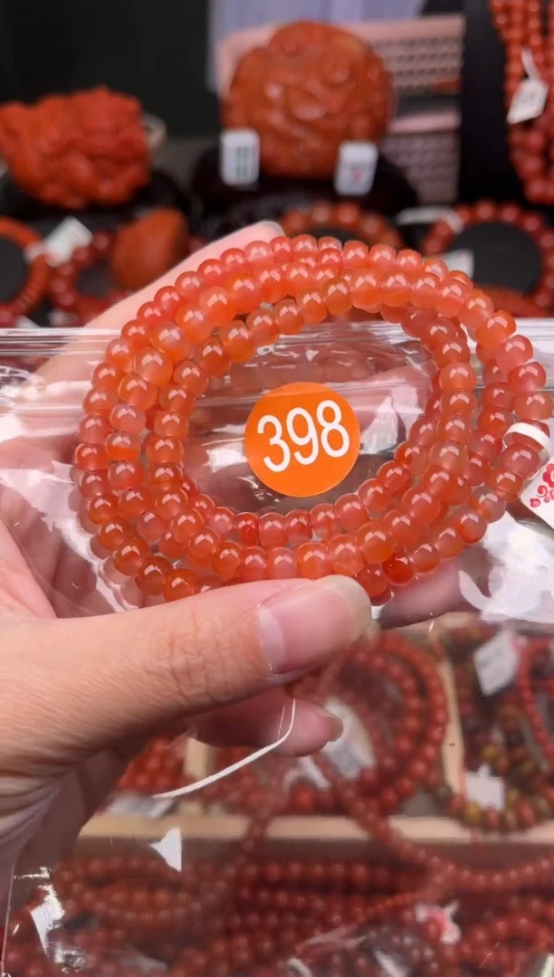 【闪购商品】南红玛瑙珠宝奇石未镶嵌398-6+