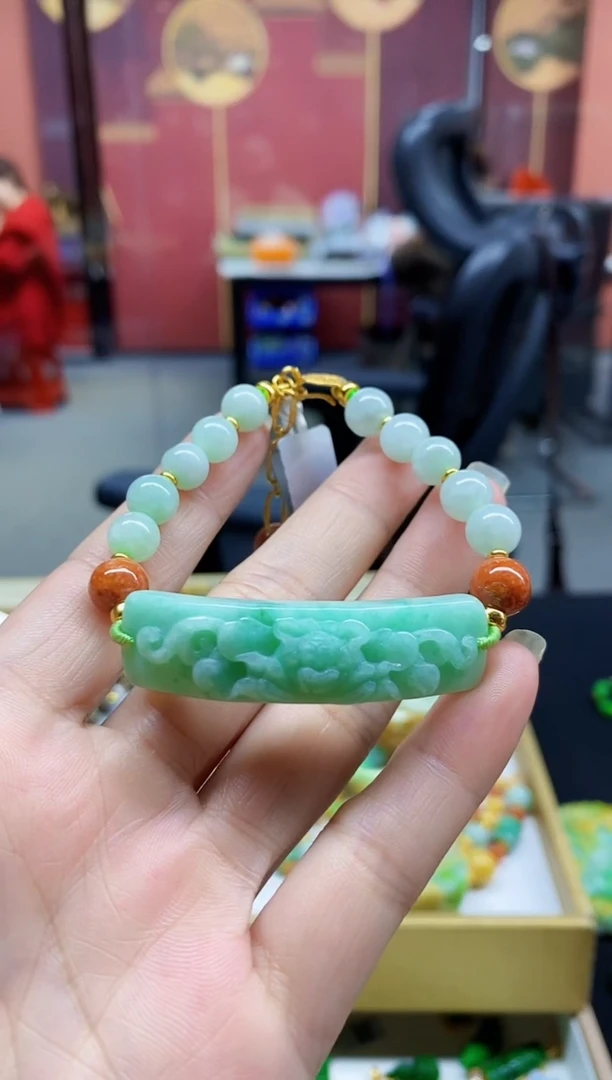 颈饰未镶嵌翡翠翡翠手牌-73