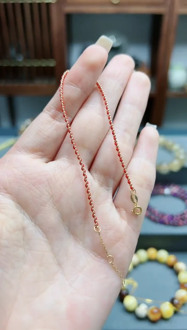 【闪购商品】18K金手饰18k金手绳*1 ZX