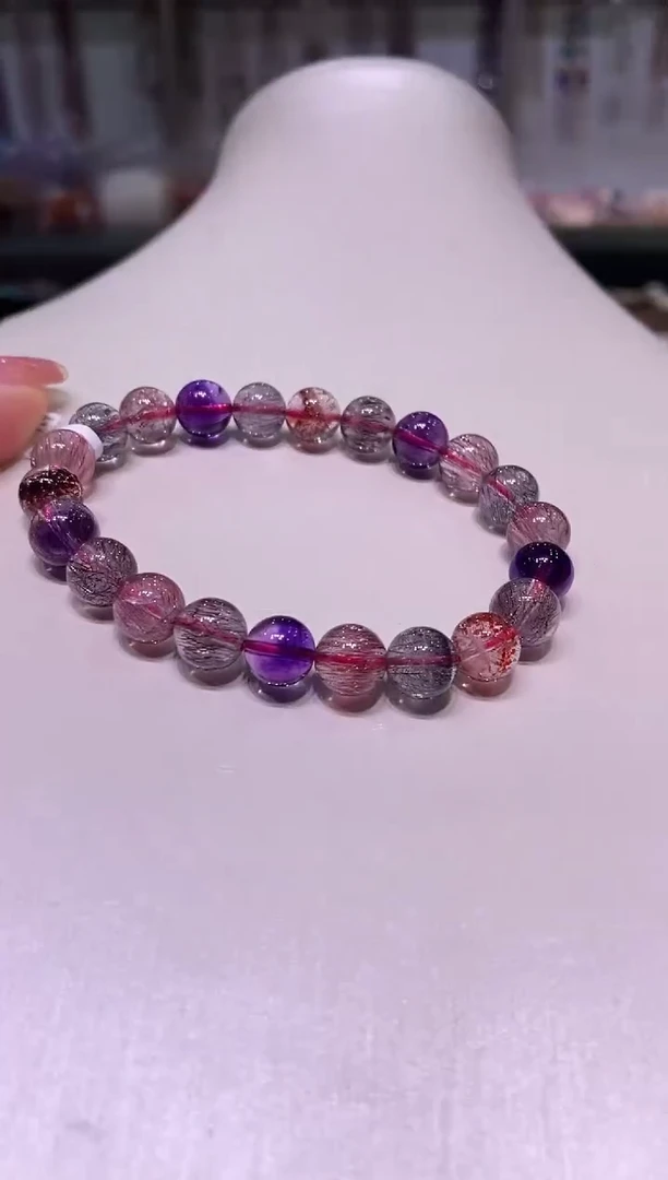 未镶嵌手链水晶多样性发其一8.5+