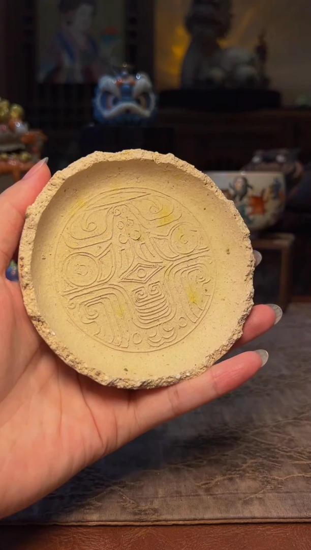 瓷片设计师手工手作款