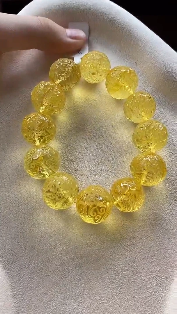手链琥珀未镶嵌手串