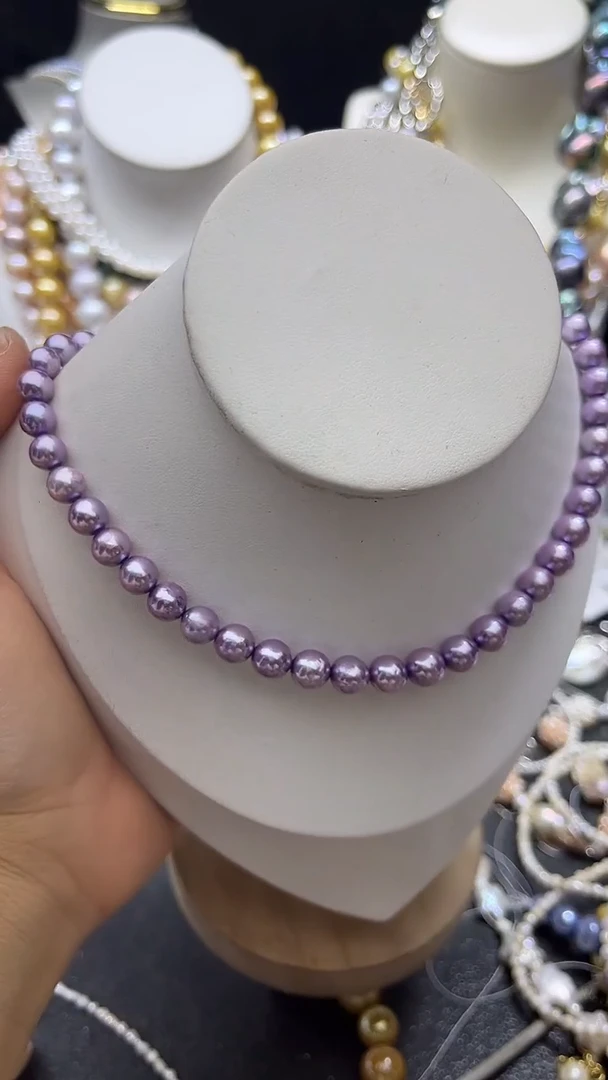 颈饰未镶嵌淡水珍珠多人