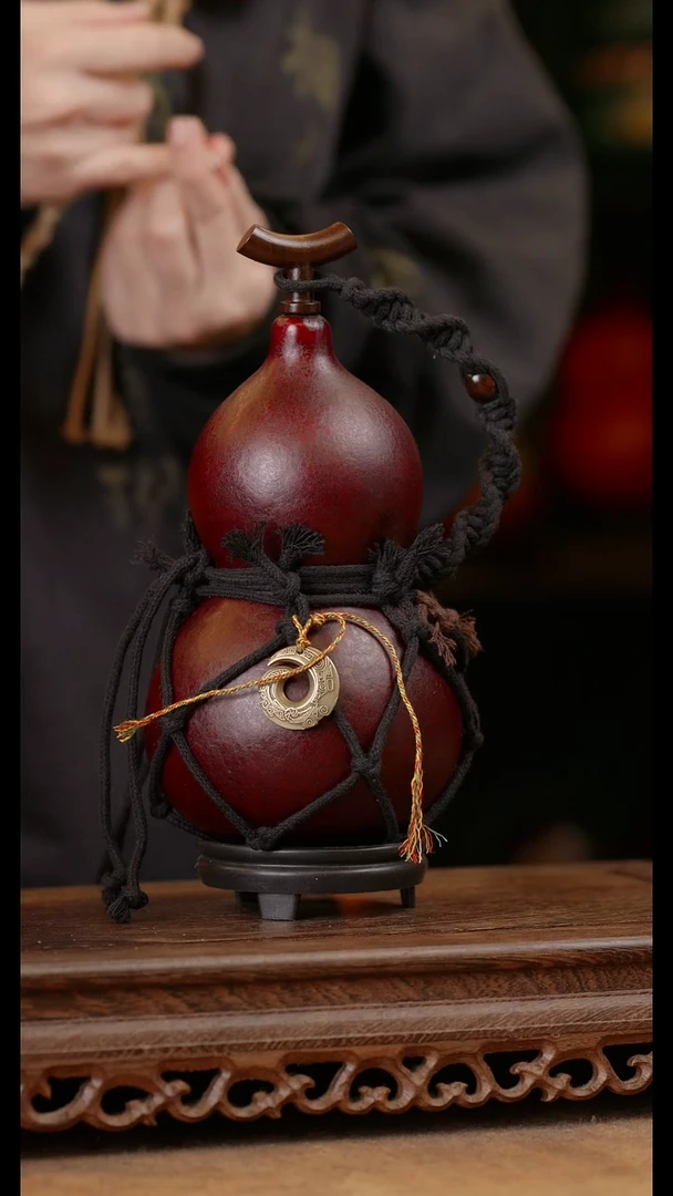 125号精品天然大漆酒葫芦一物一拍~500ml