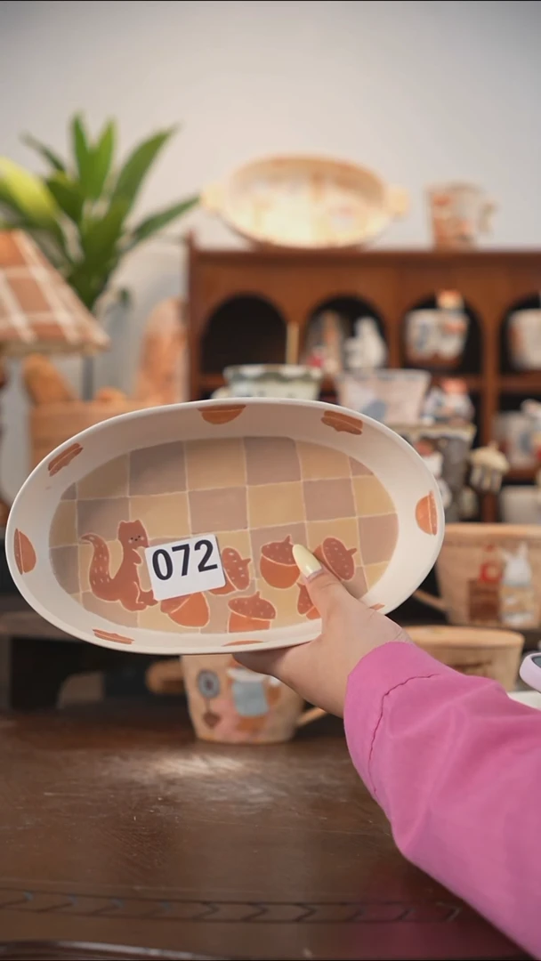 可爱川谷原创陶瓷7.6直播微瑕随机72