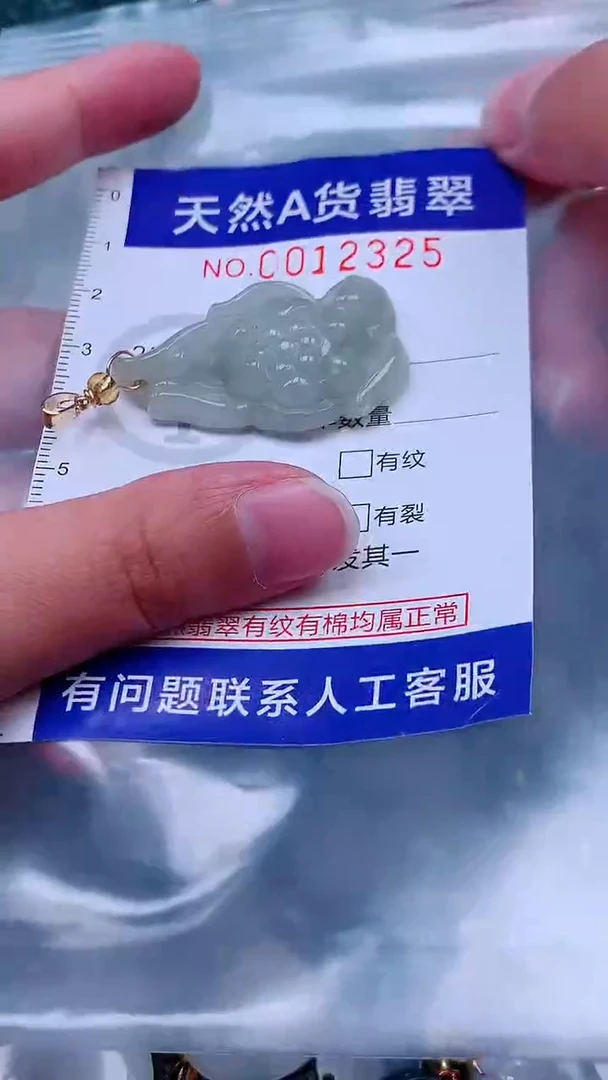 吊坠(不含链)未镶嵌翡翠1