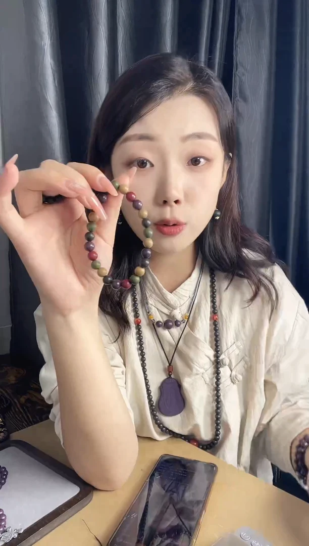 木质非金属0.8五行手串