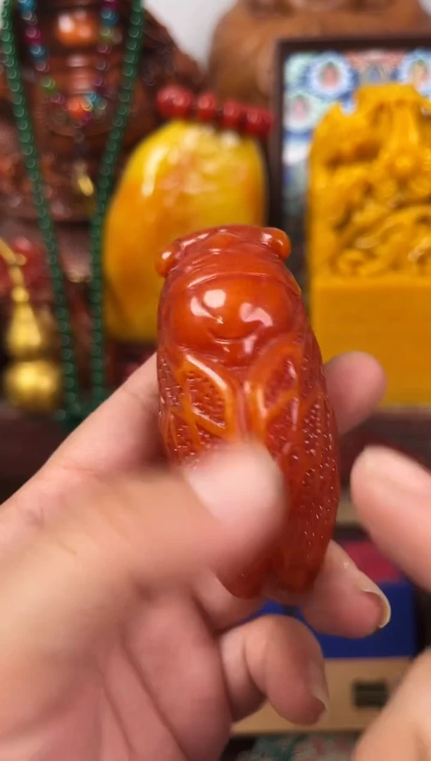 未镶嵌蜜蜡裸石拾物志文藏直播精选链接