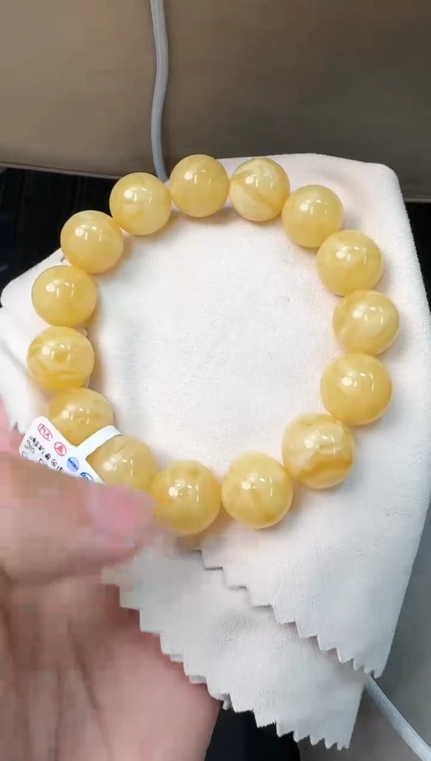 未镶嵌琥珀手串蜜蜡手串