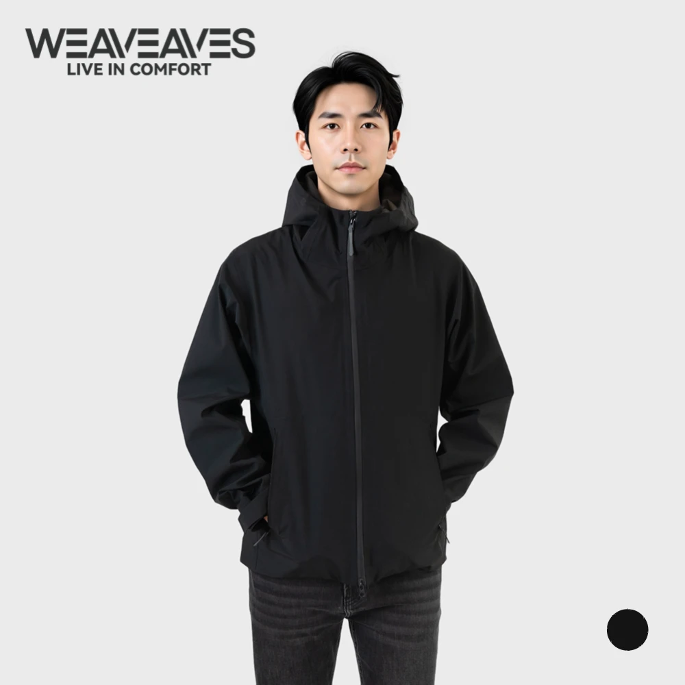 织荆鸟 | UrbanShield全天候轻量化防风连帽硬壳男士户外冲锋衣