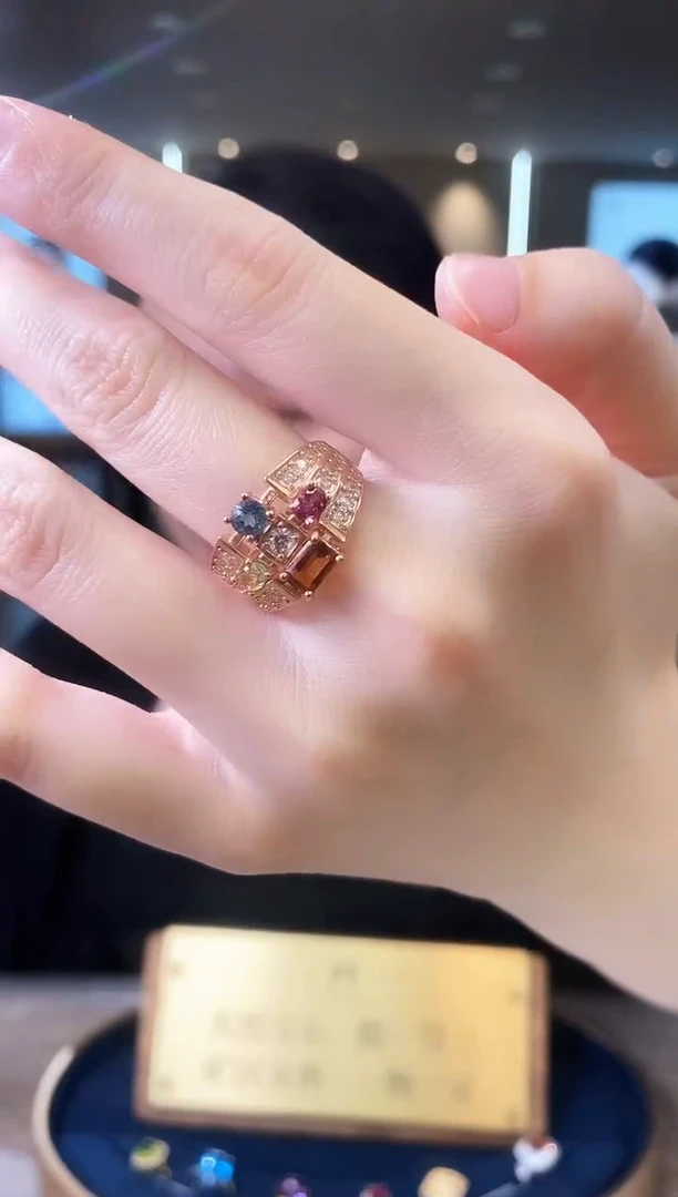 【闪购商品】水晶戒指银S925镶嵌06天然宝石