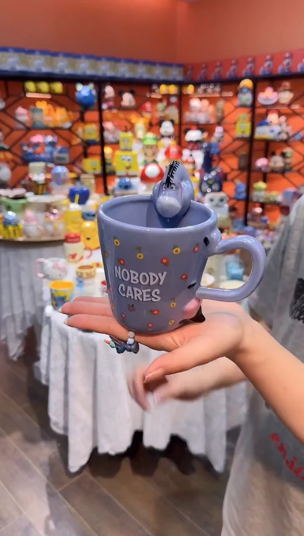 瓷片@@伊尔驴陶瓷水杯