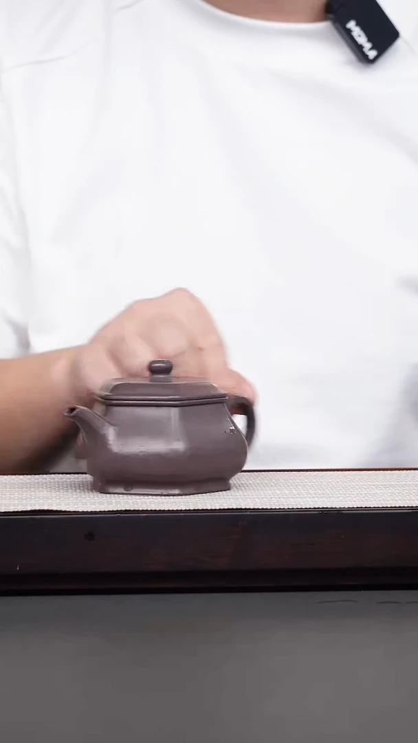 茶壶紫砂天青六方明炉