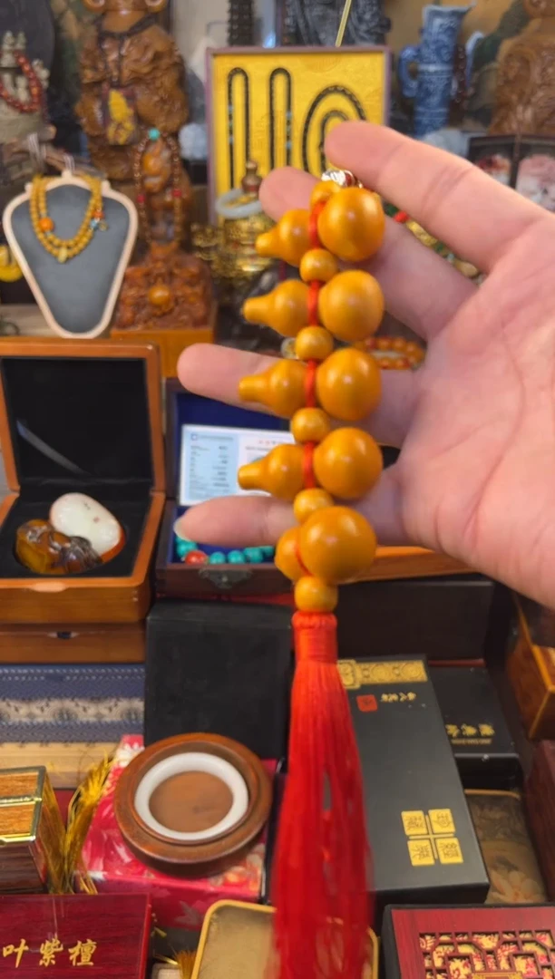 滴血莲花菩提把件三三甄选