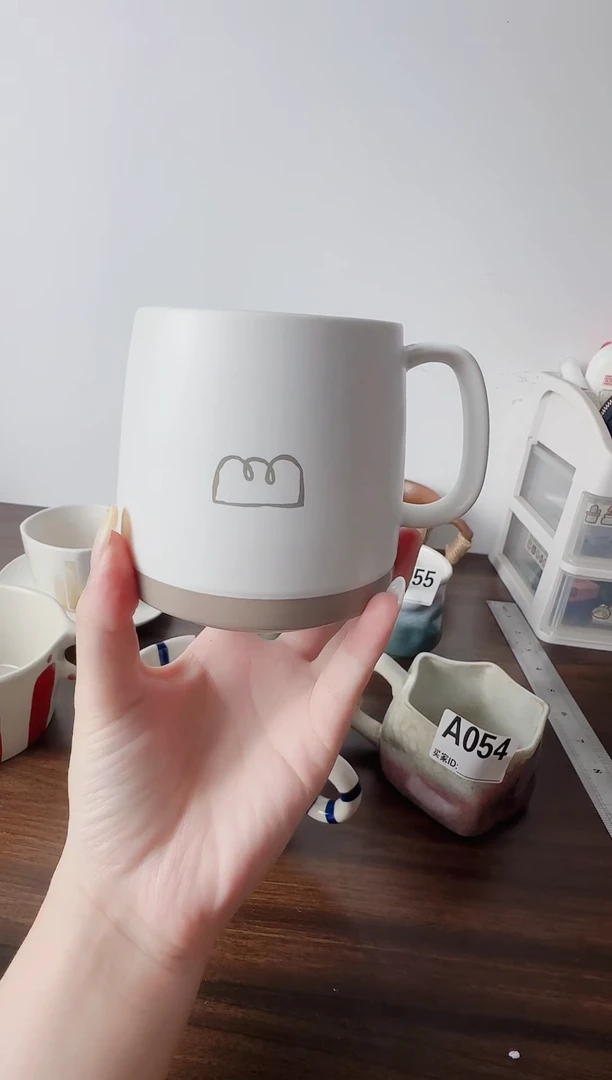 陶瓷无盖款小面包杯