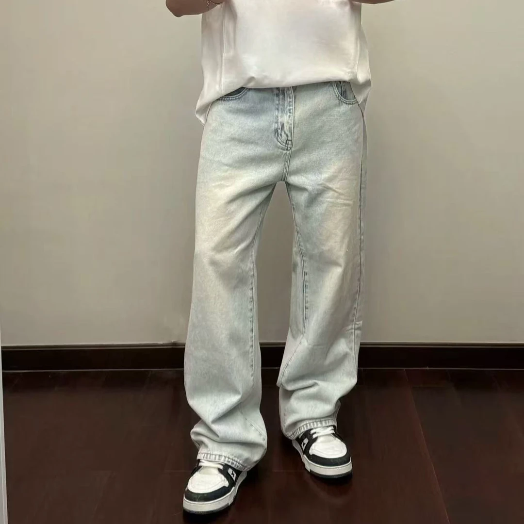 牛仔布皮革 休闲 低帮 时尚板鞋 男女同款 牛仔蓝白配色