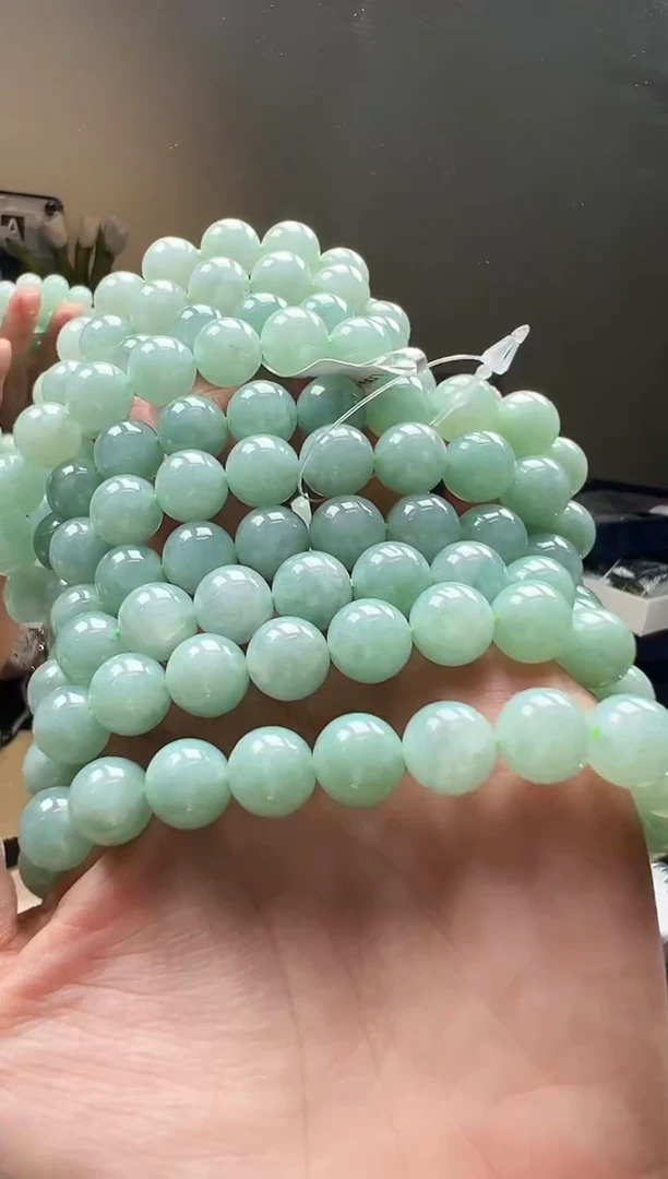 未镶嵌手串翡翠 KFF0915-026 多样性发