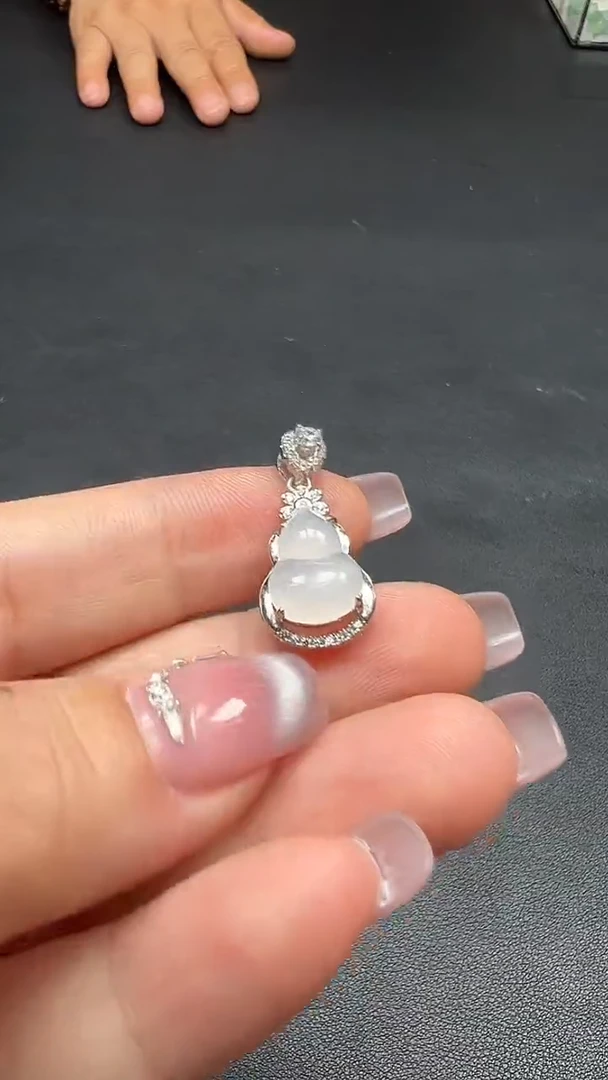 翡翠银S925镶嵌颈饰60921/多样性/发一件